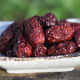Dried Jujube fruits resembling dried dates