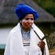 Xhosa Woman smoking Her traditional Pipe