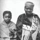 The Photo of Nonkosi(left) and Nonqause(right), the niece of a prohet who allegedly misled her people to commit national suicide by killing 25,000 cows and convinced them to burn their crops around 1857