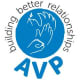 The AVP logo.