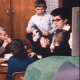 Elliot with her class in the 1970 documentary "Eye of the Storm."
