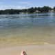 The waters of the narrows are usually pretty clear for the Virginia area, you can even see little schools of fish swimming around.