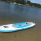 Fully inflated it was hard to tell that it was an inflatable board.