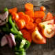 Eat a healthy rainbow of flavor—research has found that people who eat a larger number of vegetables have lower rates of cancer. Vegans have the lowest rates.