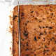 Slice the cake when it's ready to be served.
