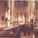 St. Patrick's Cathedral, Manhattan, New York, Christmas, 1983. 