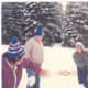 Sarah's sled got stuck while playing in the snow on this day. Kosta severed a tendon getting it unstuck, and we had to move in with him to help during his recovery from surgery. That's why we started home schooling