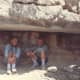 The children liked exploring the cliff dwellings, and you can tell by the model Sarah later made (first picture) that it made an impression on her.