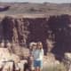 This was taken in Walnut Canyon in Arizona. Our trip had taken us through the Grand Canyon, the Painted Desert, to Mesa Verde, and then to Durango and Silverton on the railroad. We had also passed through New Mexico past Shiprock and through Gallup.
