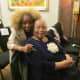 Claudette takes a quick photo with Susie Carter her dearly beloved mother-in-law who desperately misses her son Walker. Susie continues to demonstrate the hope of the resurrection that one day she will see her son again.