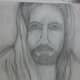 Untitled. This is one of my favorite drawings. I get the feeling he is listening to me and focusing with total love.