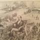 Charles Dickens and characters: courtesy of Bettmann Archives