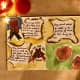 I stuck pieces of burnt paper on my sketchbook ( to make it look vintage) which told the story of King David