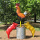 'El Gallo Monument' by the late Bob "Daddy-O" Wade