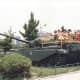 A British Centurion tank.