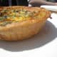 Quiche. The texture of the crust and interior were perfect but the flavour was nothing special. Presentation was rather decent.