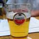 Amstel, local beer, produced by Heineken.
