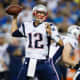 Quarterback Tom Brady primarily throws the ball and runs the offense. He's the most important position in the game.