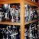 A photograph taken in 1994 of the trophy cabinet at Ibrox, home of Rangers. The club have won a few more trophies since this photo was taken.