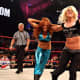 Angelina Love and Christy Hemme