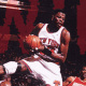Patrick Ewing's amazing rebound.