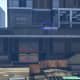 Keep and eye on the rooftop of this building for snipers (blue circle).
