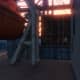 Climb the containers at THIS spot to run across the top of the cargo ship.