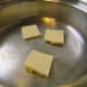 3 tablespoons of butter in pan