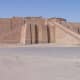 Ziggurat of Ur, made of mud bricks backed with burnt bricks.