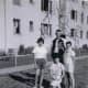 Kathy Picorozzi, James Farmer, Me and Mary Poole in front. PAUL REVERE VILLAGE AND MILITARY BASE IN KARLSRUHE, GERMANY 