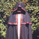 This cloak has an extra piece that gives more warmth and weather protection to the shoulders.