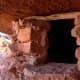 Anasazi pueblo ruins in the cliffs.