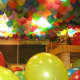 Fill the gym with balloons.