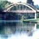 Sarel Cilliers Bridge over the Vals River in Kroonstad, Free State, South Africa 