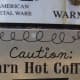 Mild swearing in a Utah restaurant.