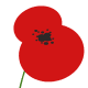 free red poppy flower clip art
