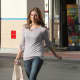 Ashley Greene has toned legs that look great in her slim jeans