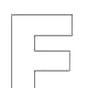 Sign Language Alphabet Free Coloring Pages - Apple to Ice - Letter E