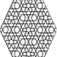 Geometric Design Colouring Pictures Stained Glass Colouring Pages to Print and Colour - Buttons and Badges