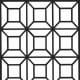 Geometric Design Coloring Pages and Stained Glass Colouring Pictures to Print - 3D Beveled