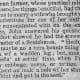 Humorous early American 19th century newspaper article; Border farmer marries woman with wooden leg.