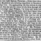 Anecdote of the Late Daniel Webster