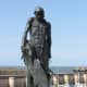 Statue of The Ancient Mariner at Watchet