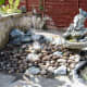 Water features added to our modified wildlife pond
