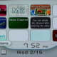 The Wii Options icon is located in the lower-left corner of the Wii home page.