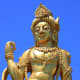 A statue of Bodhisattva Avalokitesavara (also known as Kuan-Yin) a deity who is the embodiment of compassion and tolerance