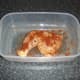 Marinating chicken leg portion