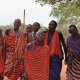 A group of Maasai morans