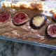 Place sliced figs on the top, before baking