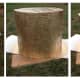 how-to-make-your-own-gold-tree-stump-table